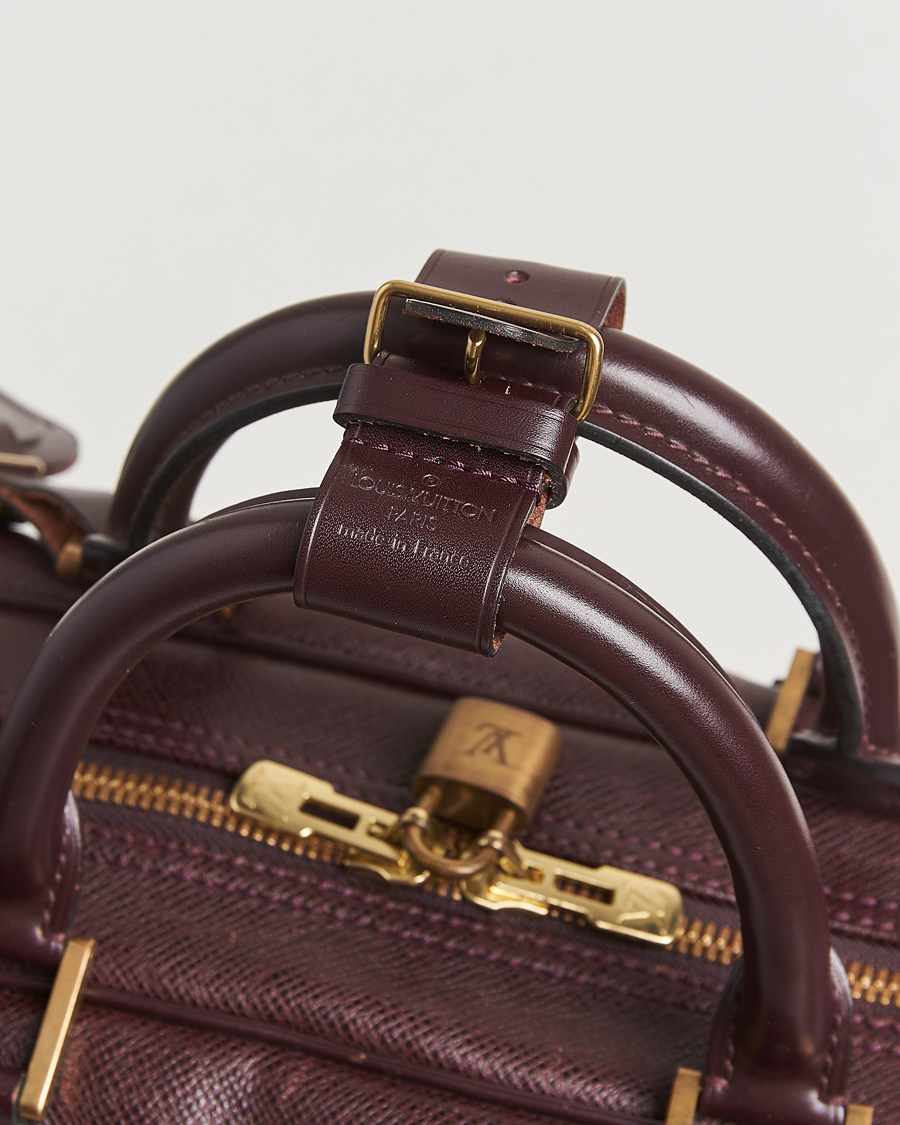 Uomini | Louis Vuitton Pre-Owned Taiga Kendall PM Brown | Louis Vuitton Pre-Owned | Taiga Kendall PM Brown