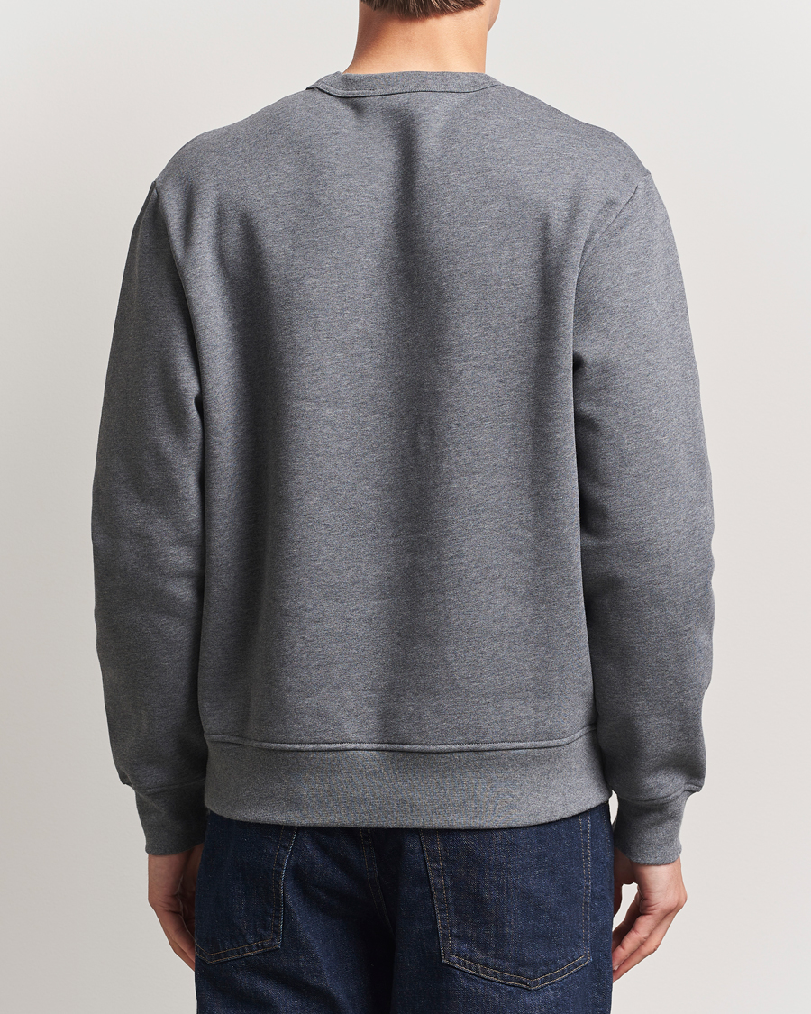 Uomini | Maglieria | A.P.C. | Boxy Fit Petit VPC Sweatshirt Anthracite/White