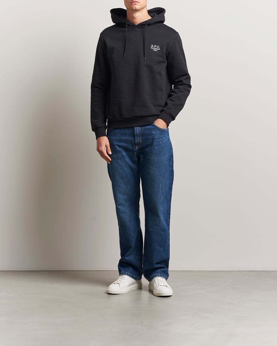 Uomini | Maglieria | A.P.C. | Rue Madame Hoodie Black/White