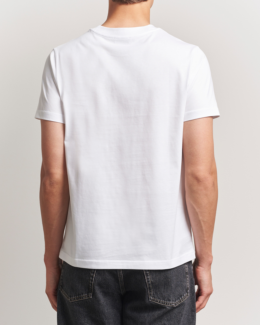 Uomini | T-shirt | A.P.C. | Embroidered APC T-Shirt White