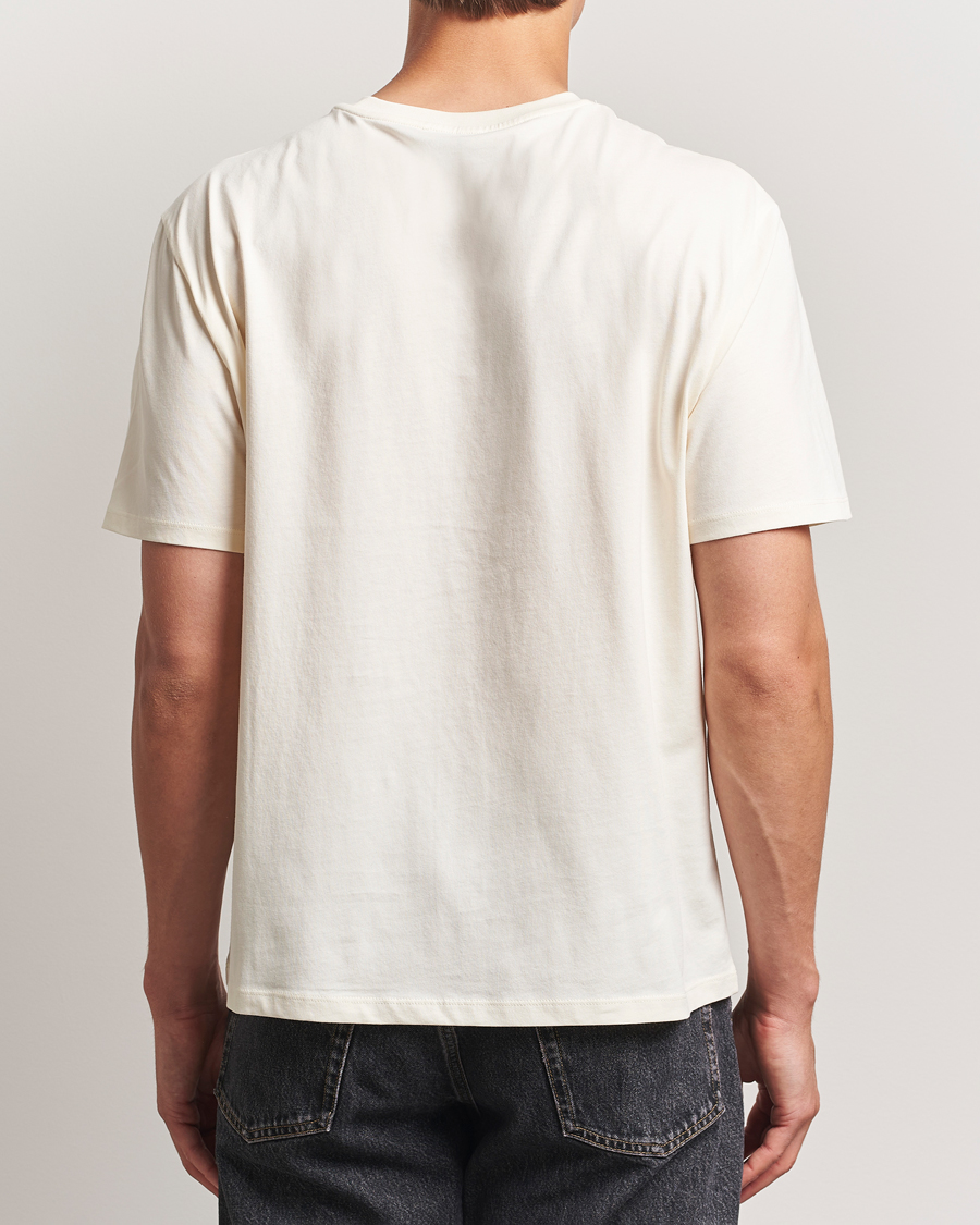 Uomini | T-shirt | A.P.C. | 70's Logo T-Shirt Ecru