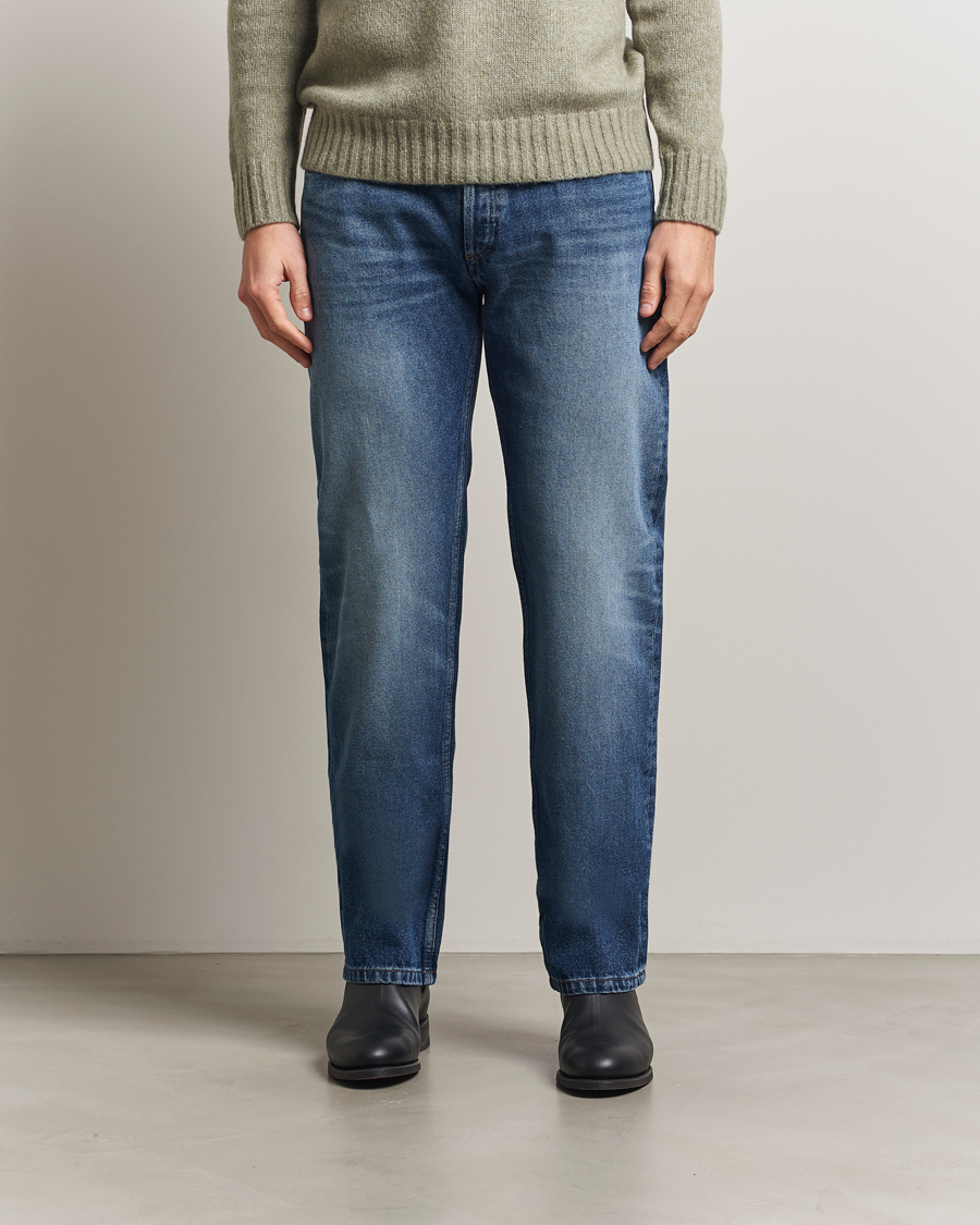 Uomini | Pantaloni | A.P.C. | New Standard Jeans Washed Indigo