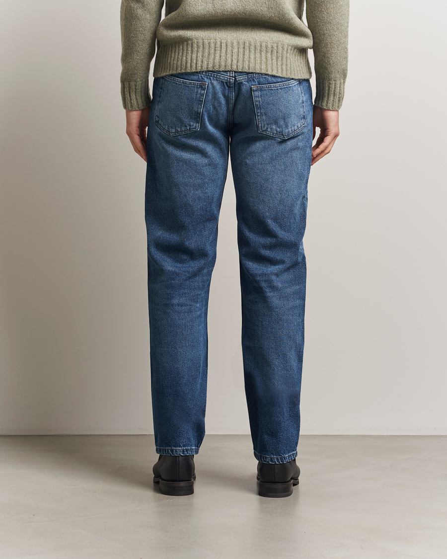 Uomini | Pantaloni | A.P.C. | New Standard Jeans Washed Indigo