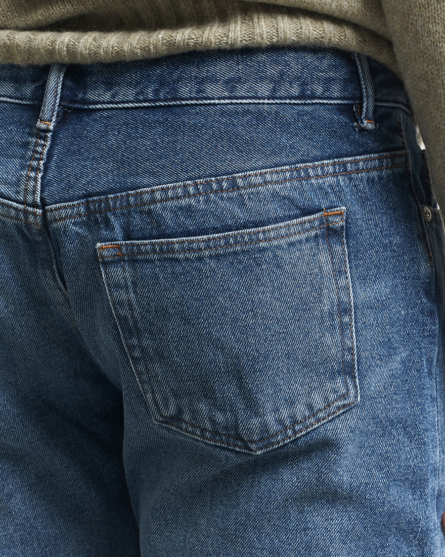 Uomini | Pantaloni | A.P.C. | New Standard Jeans Washed Indigo