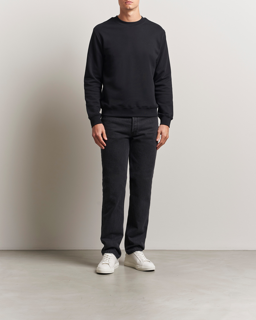 Uomini | Pantaloni | A.P.C. | New Standard Jeans Washed Black