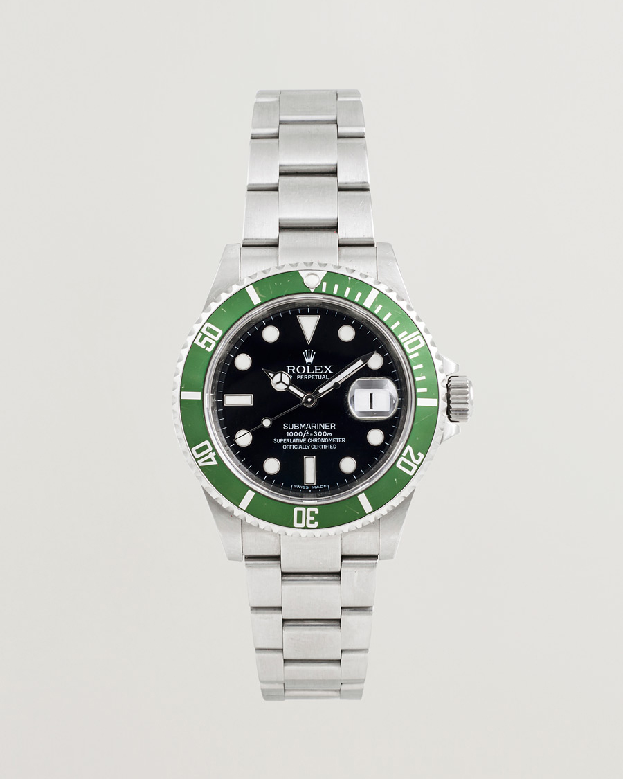 Uomini | Rolex Pre-Owned Submariner Kermit | Rolex Pre-Owned | Submariner Kermit