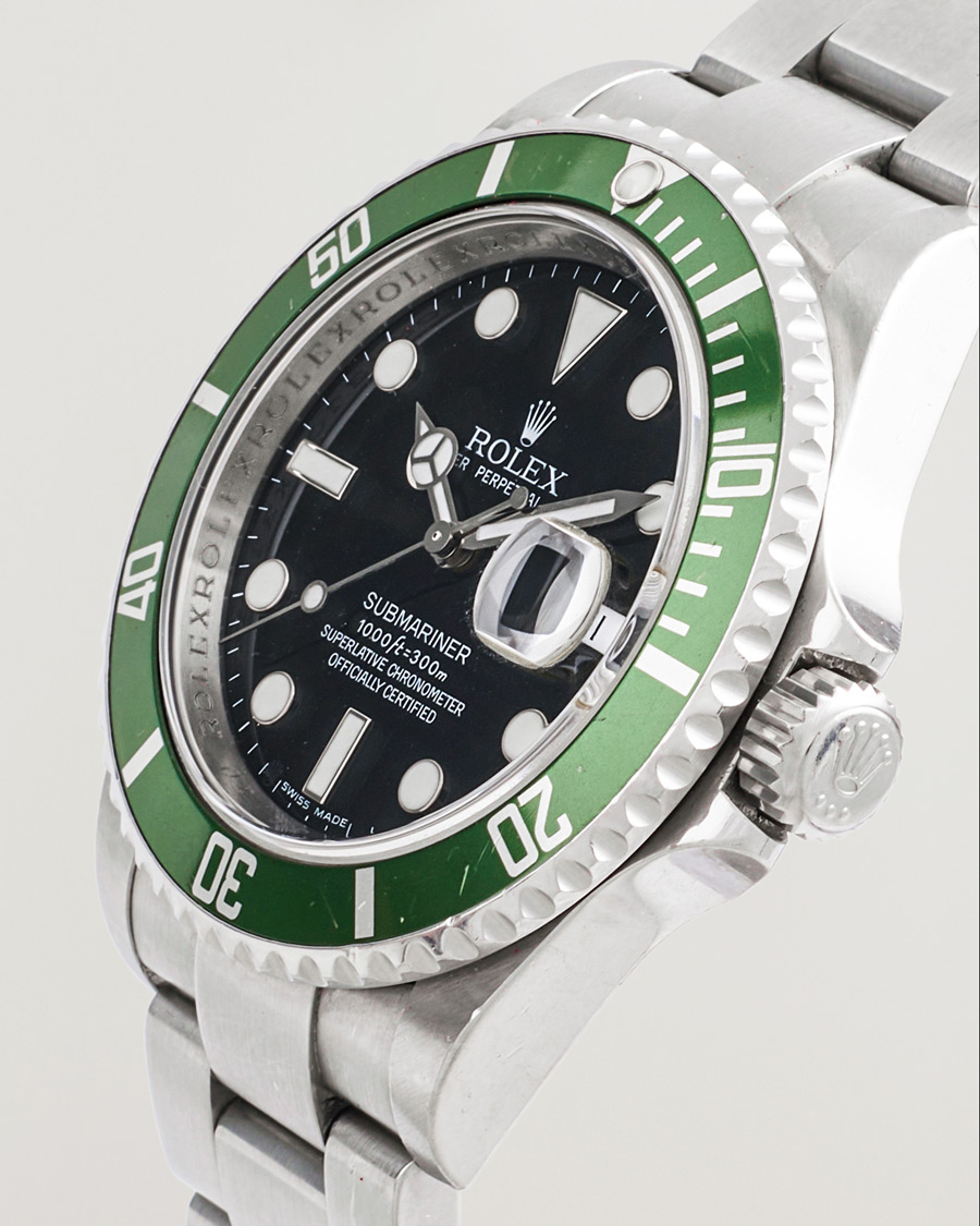 Uomini | Rolex Pre-Owned Submariner Kermit | Rolex Pre-Owned | Submariner Kermit