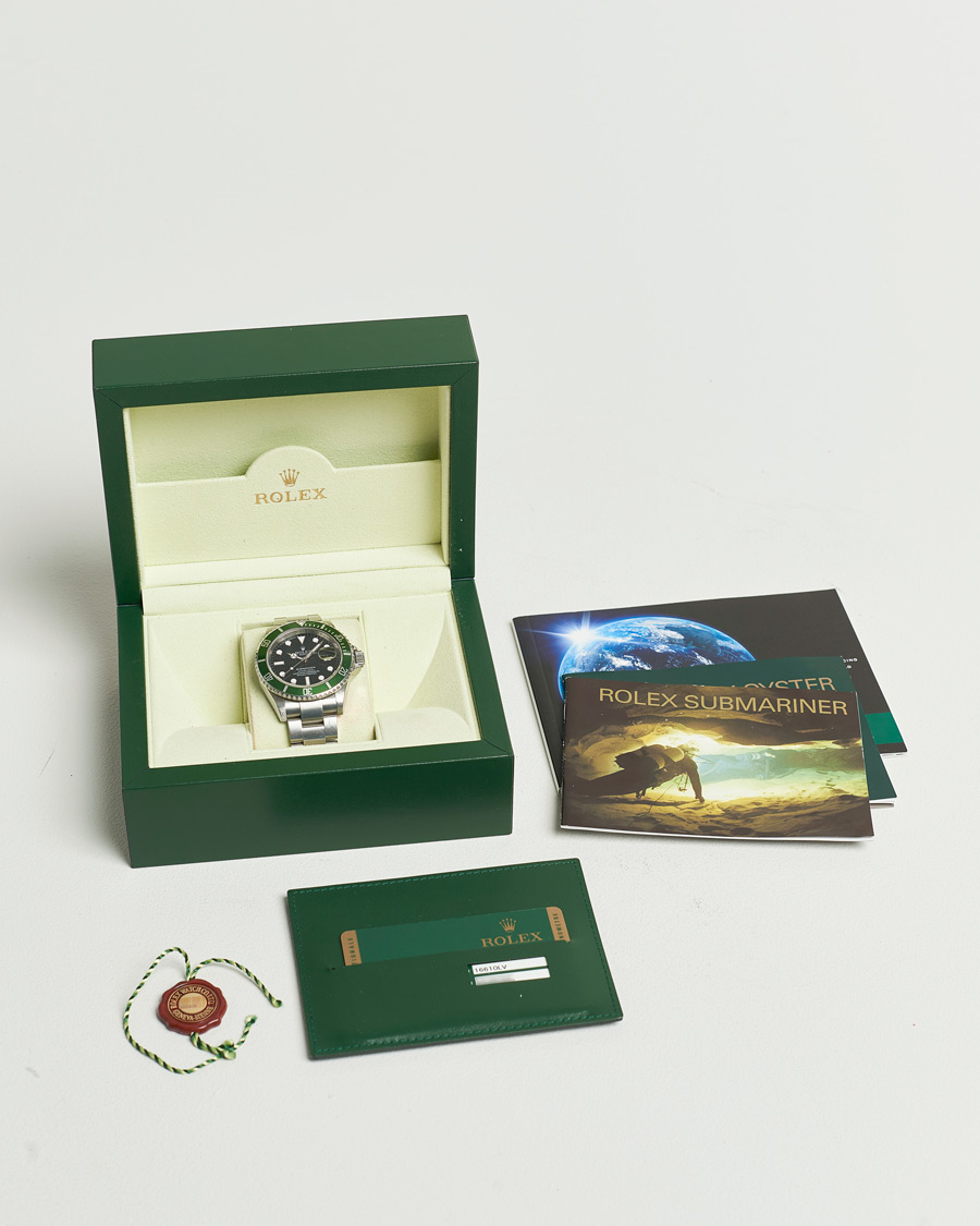 Uomini | Rolex Pre-Owned Submariner Kermit | Rolex Pre-Owned | Submariner Kermit