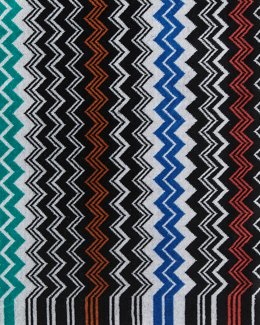 Uomini | Tessuti | Missoni Home | Neoclassic Bath Towel 70x115cm Black Multi