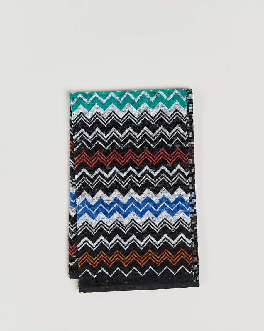Uomini | Tessuti | Missoni Home | Neoclassic Hand Towel 70x40cm Black Multi