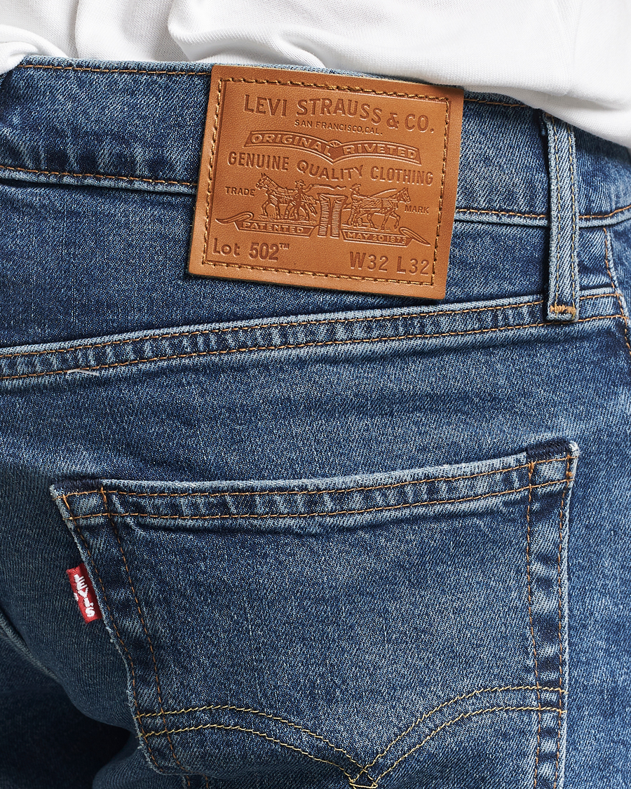 Uomini | Pantaloni | Levi's | 502 Taper Jeans Denim Detour Adv