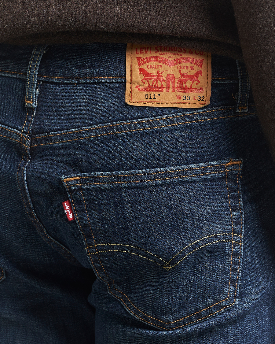 Uomini | Pantaloni | Levi's | 511 Slim Jeans Haley´s Comet Adv