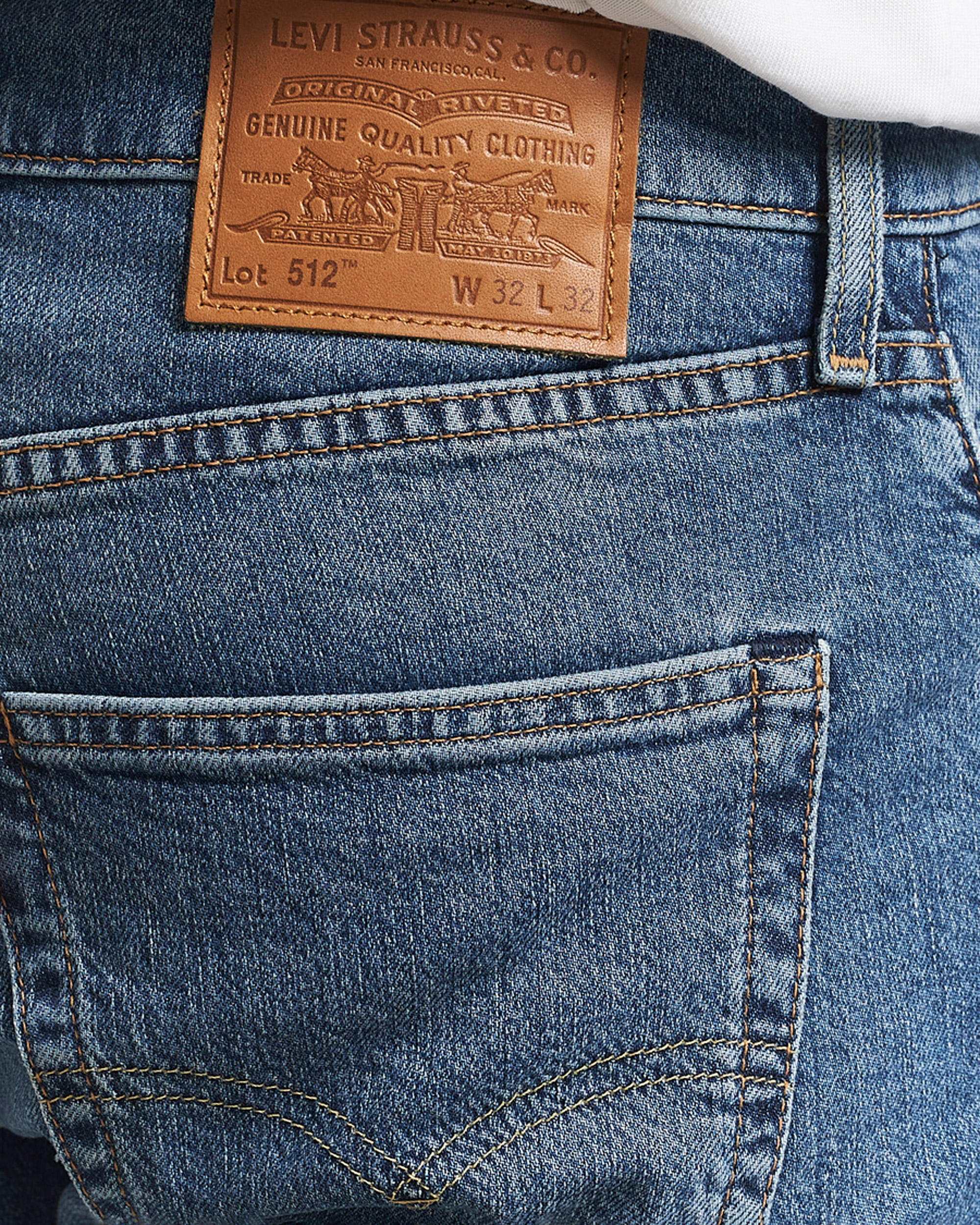 Uomini | Pantaloni | Levi's | 512 Slim Taper Jeans Rainy Afternoon