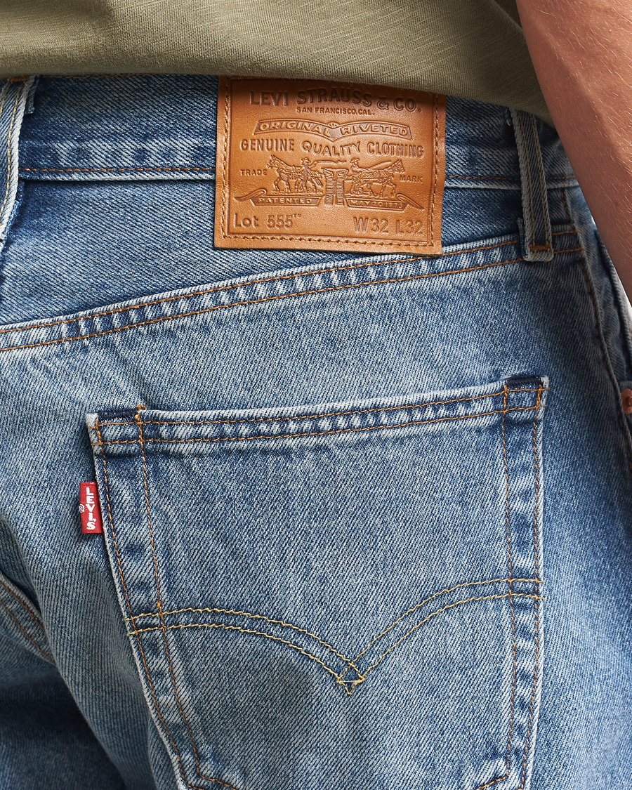 Uomini | Camicie | Levi's | 555 Relaxed Straight Jeans Indigo Champion