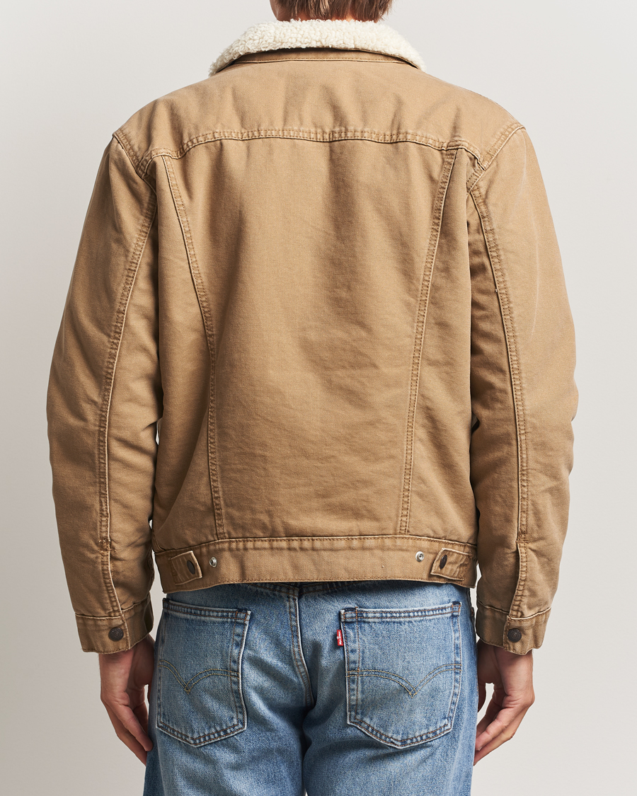 Uomini | Giacche | Levi's | Type 3 Sherpa Trucker Ermine Brown