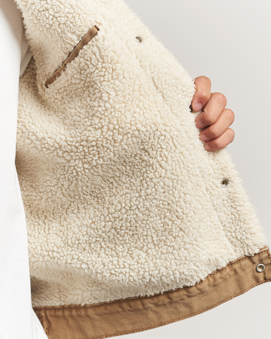 Uomini | Giacche | Levi's | Type 3 Sherpa Trucker Ermine Brown