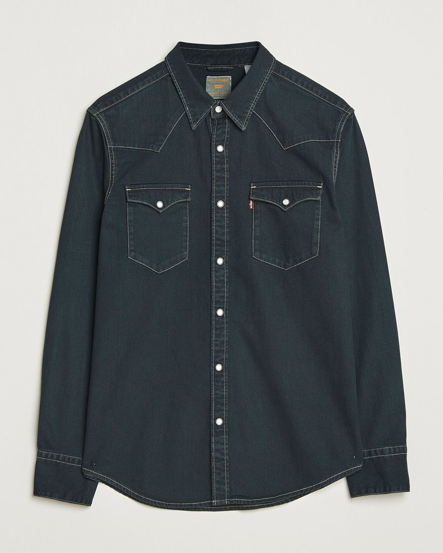 Uomini | Camicie | Levi's | Barstow Western Standard Shirt Washed Black
