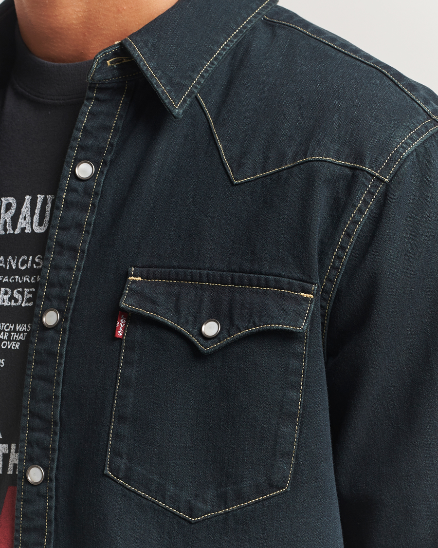 Uomini | Camicie | Levi's | Barstow Western Standard Shirt Washed Black