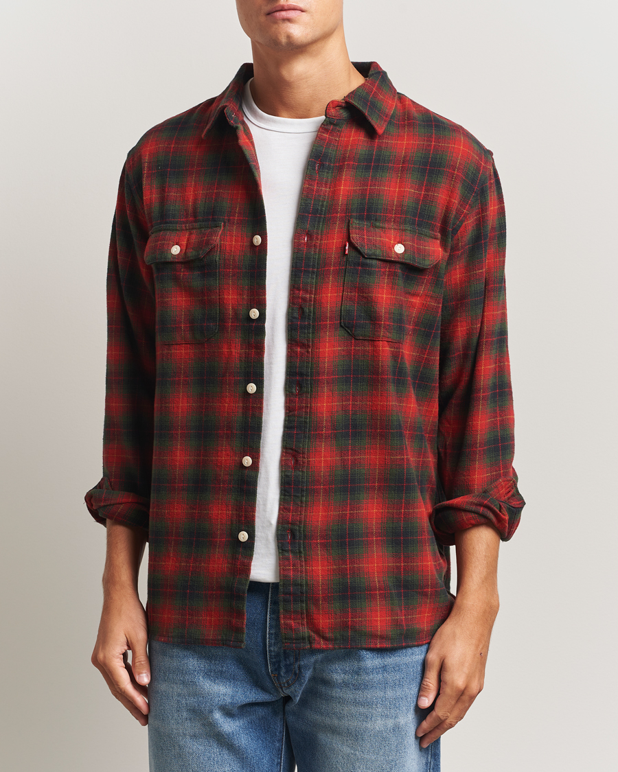 Uomini | Camicie | Levi's | Jackson Worker Shirt Rythmic Red