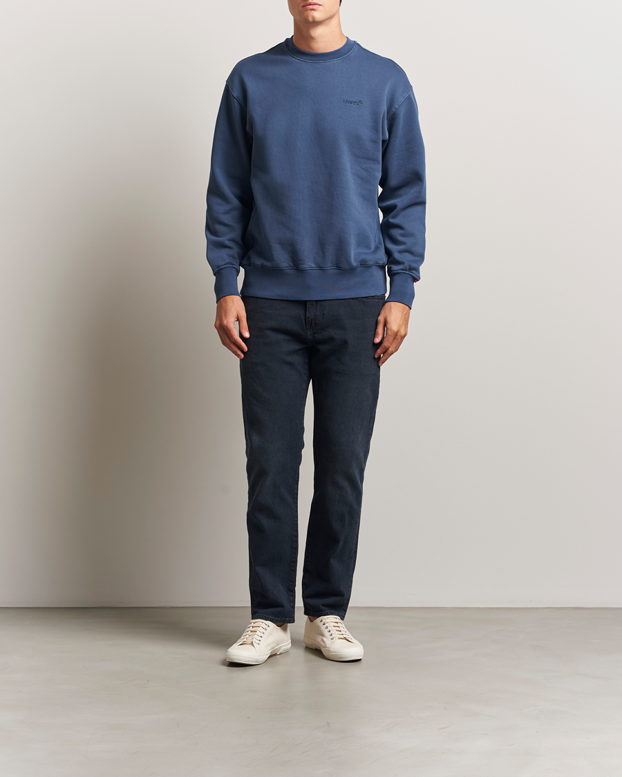Uomini | Maglieria | Levi's | Authentic Crew Neck Sweatshirt Sargasso Sea