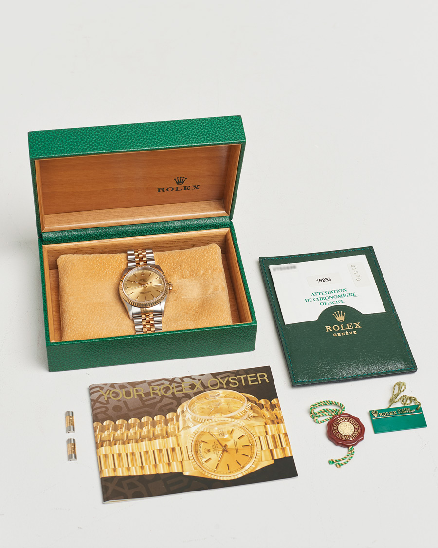 Uomini | Rolex Pre-Owned Datejust 36 G/S | Rolex Pre-Owned | Datejust 36 G/S