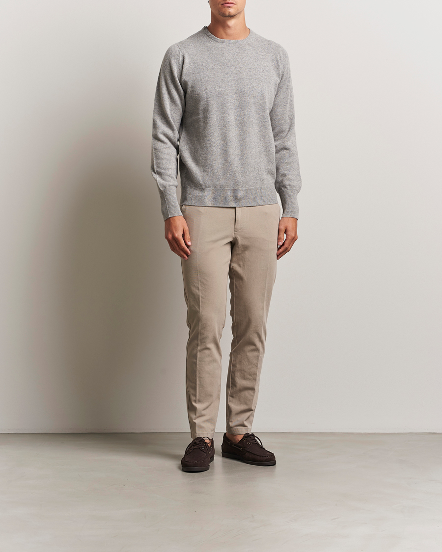 Uomini | Pantaloni | BOSS BLACK | Kaiton Structured Chinos Open Beige