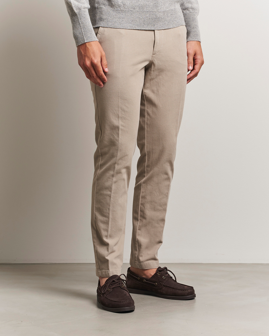 Uomini | Pantaloni | BOSS BLACK | Kaiton Structured Chinos Open Beige