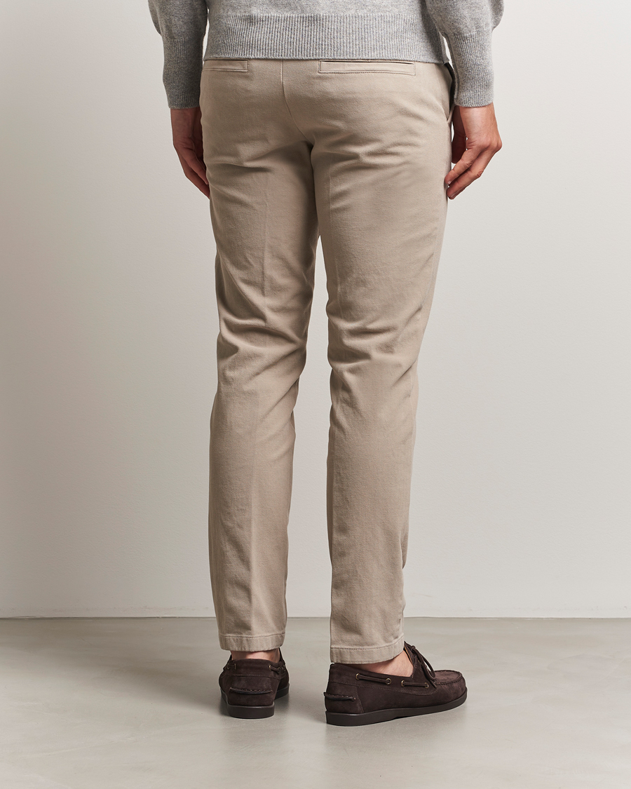Uomini | Pantaloni | BOSS BLACK | Kaiton Structured Chinos Open Beige