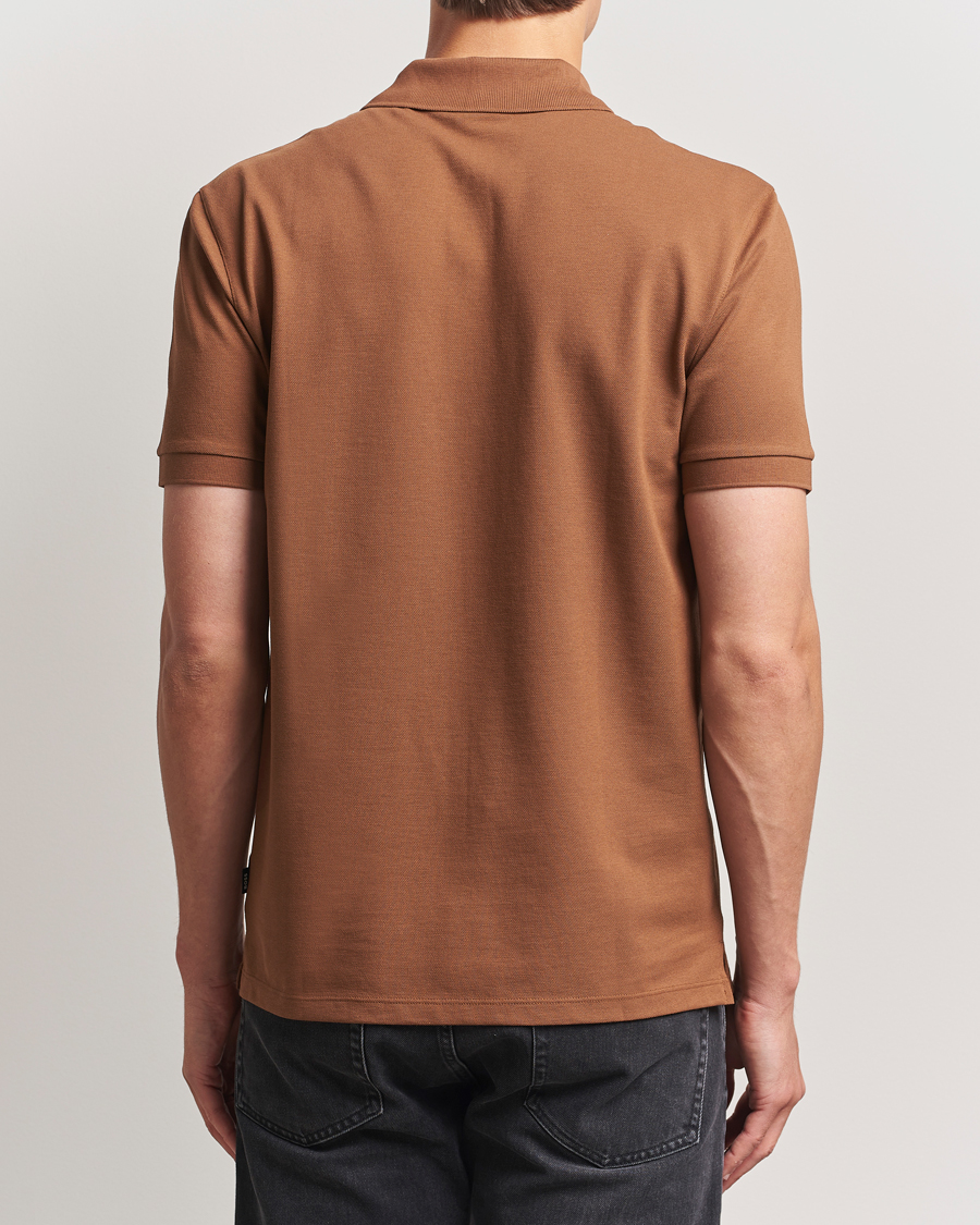 Uomini | Polo | BOSS BLACK | Pallas Polo Medium Brown