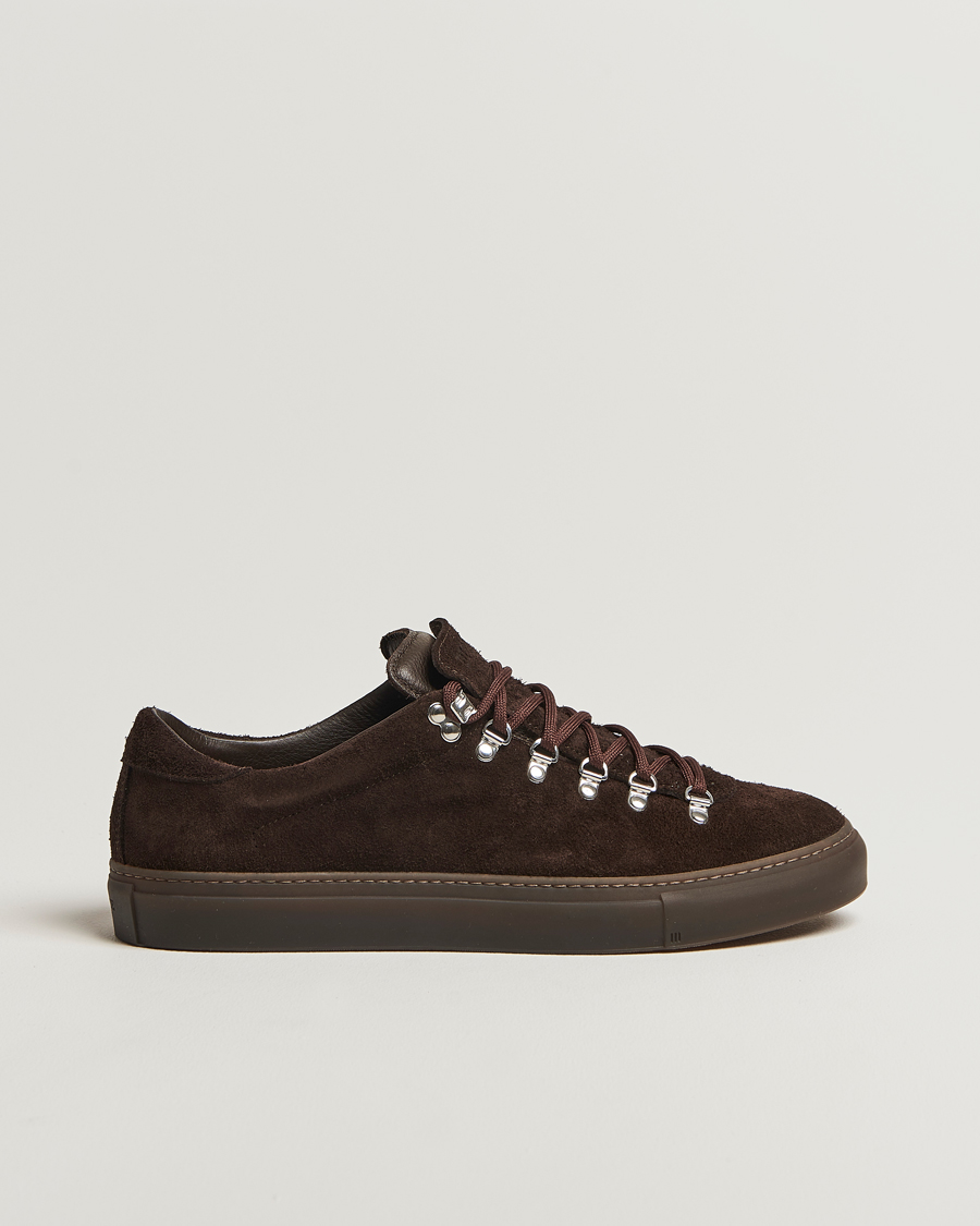 Uomini | Diemme Marostica Low Sneaker Dark Brown Suede | Diemme | Marostica Low Sneaker Dark Brown Suede