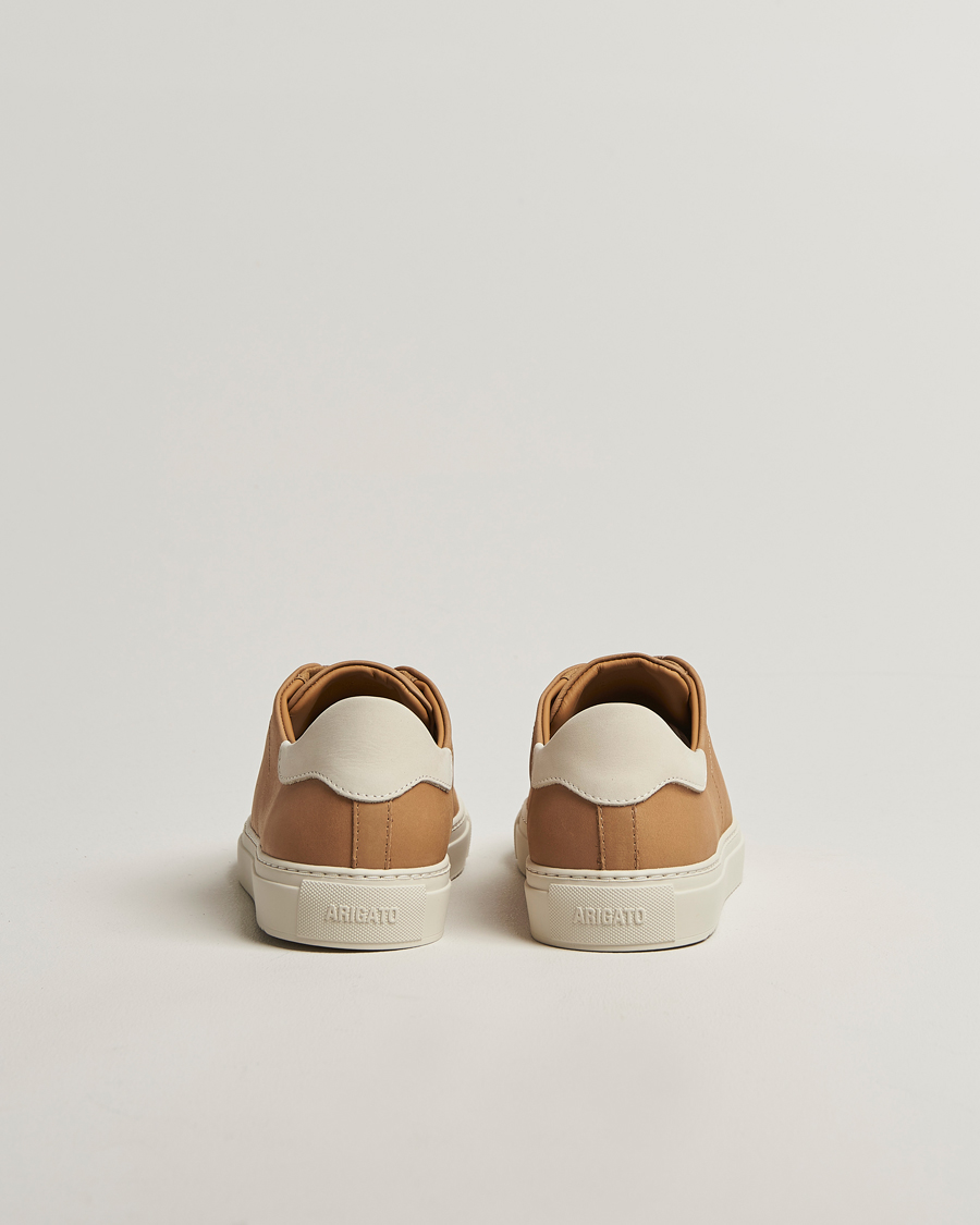 Uomini | Axel Arigato Clean 90 Nubuck Sneaker Tan/Light Beige | Axel Arigato | Clean 90 Nubuck Sneaker Tan/Light Beige