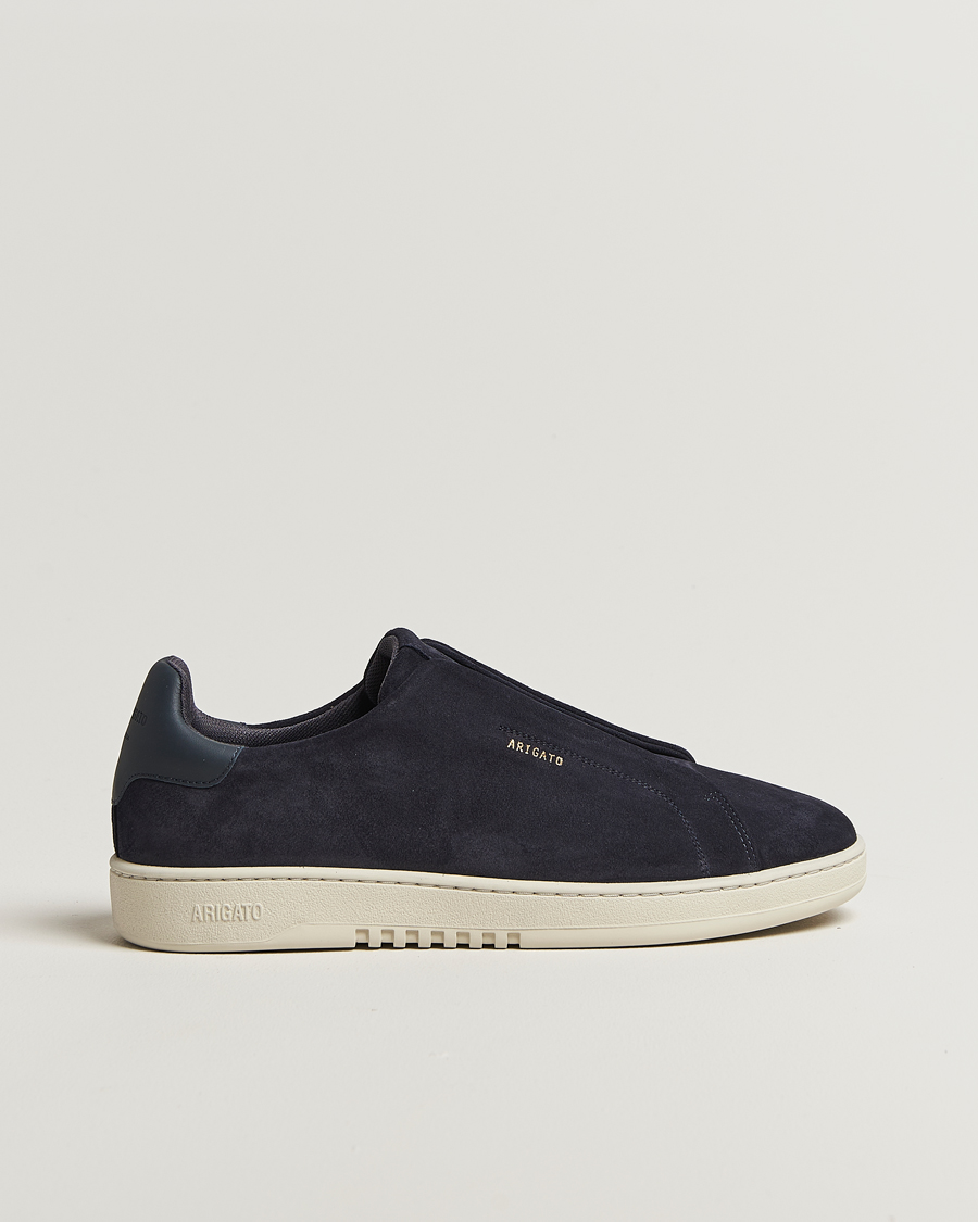 Uomini | Sneakers | Axel Arigato | Dice Laceless Suede Sneaker Dark Blue