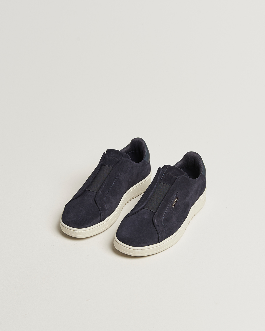 Uomini | Sneakers | Axel Arigato | Dice Laceless Suede Sneaker Dark Blue