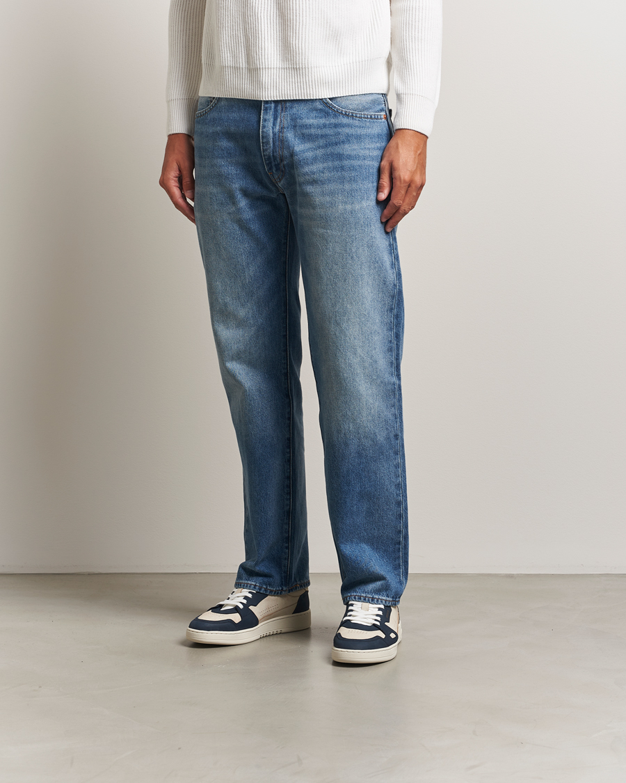 Uomini | Axel Arigato Dice Lo Sneaker Beige/Blue | Axel Arigato | Dice Lo Sneaker Beige/Blue