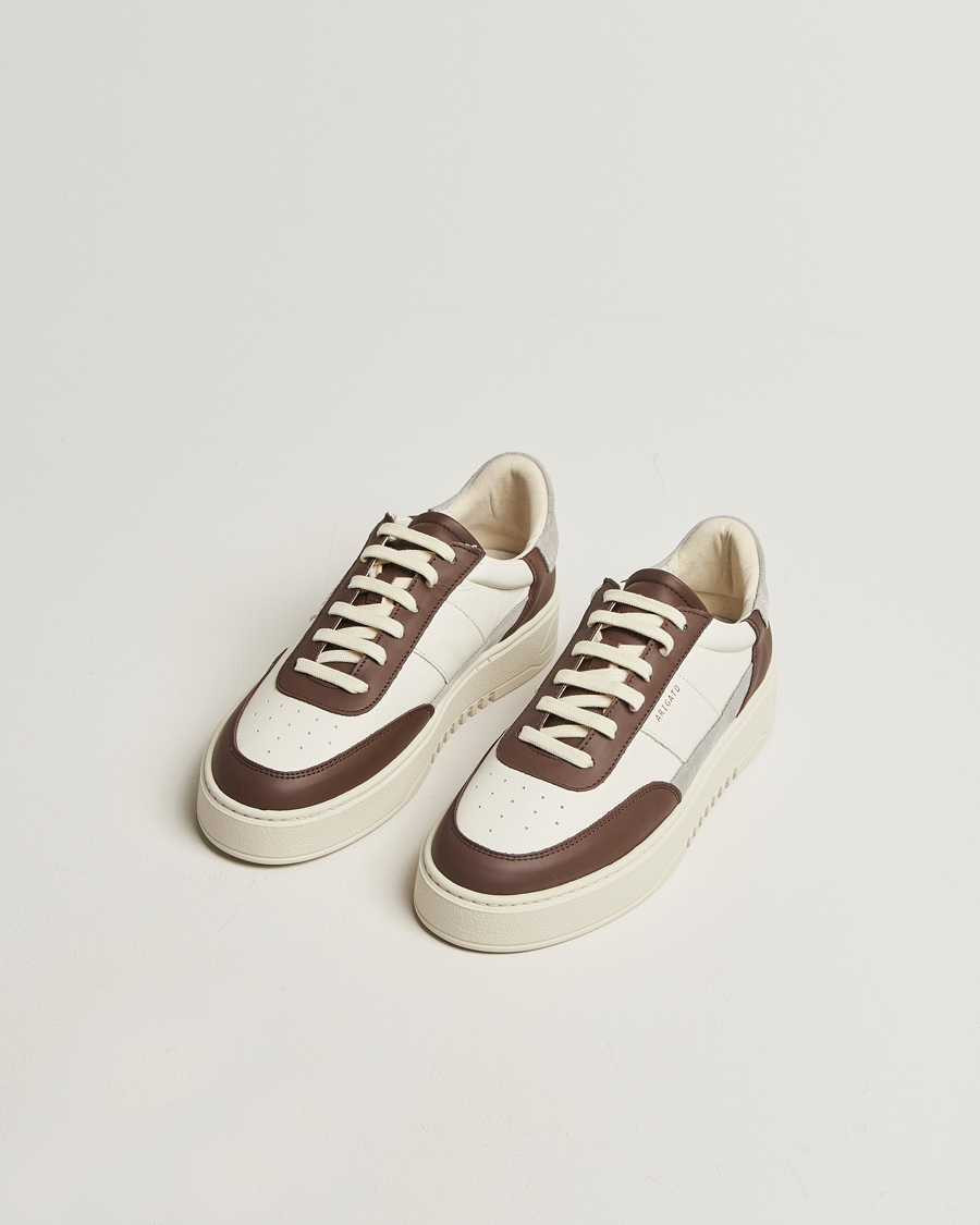 Uomini | Axel Arigato Orbit Vintage Sneaker Grey/Dark Brown | Axel Arigato | Orbit Vintage Sneaker Grey/Dark Brown