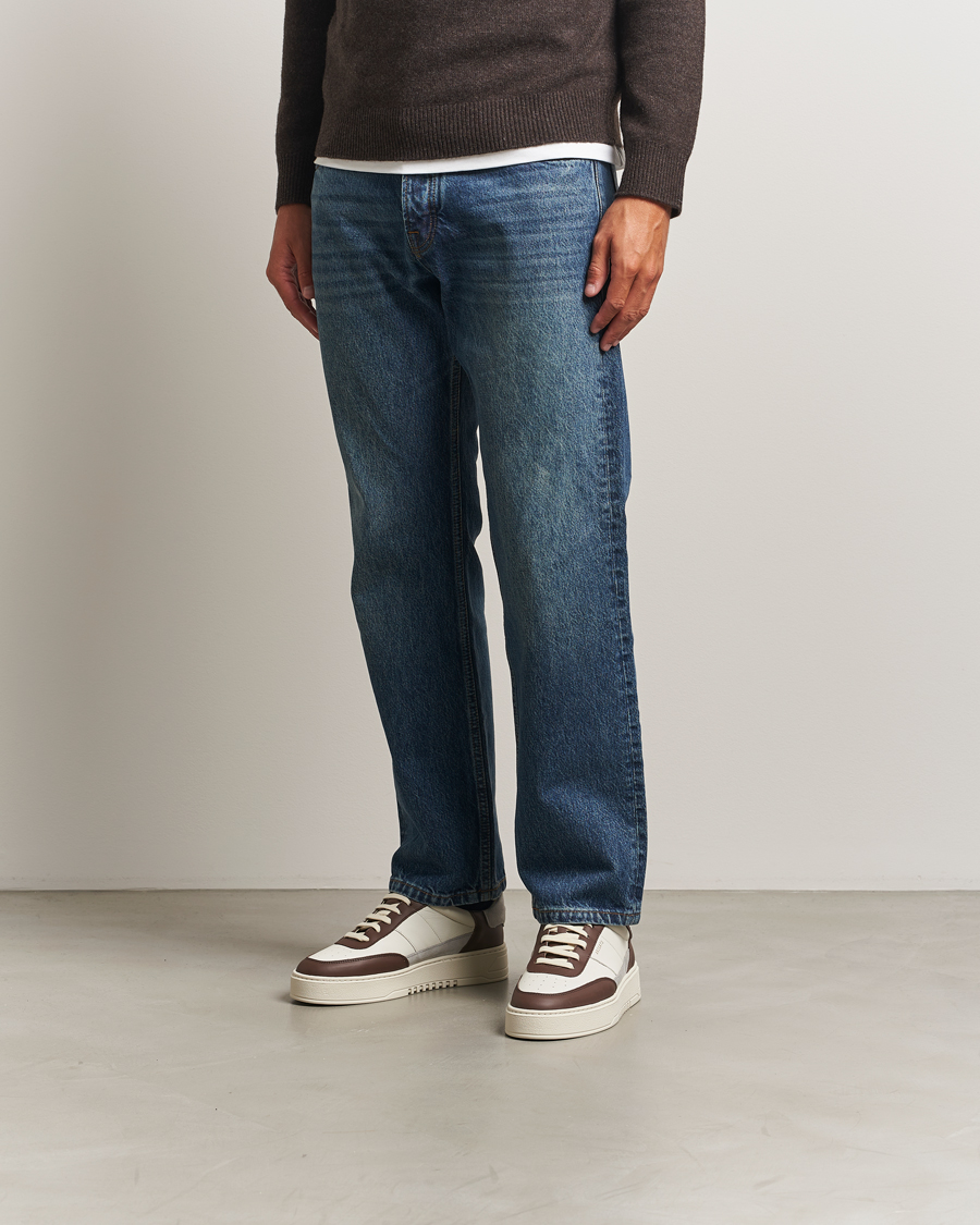 Uomini | Axel Arigato Orbit Vintage Sneaker Grey/Dark Brown | Axel Arigato | Orbit Vintage Sneaker Grey/Dark Brown