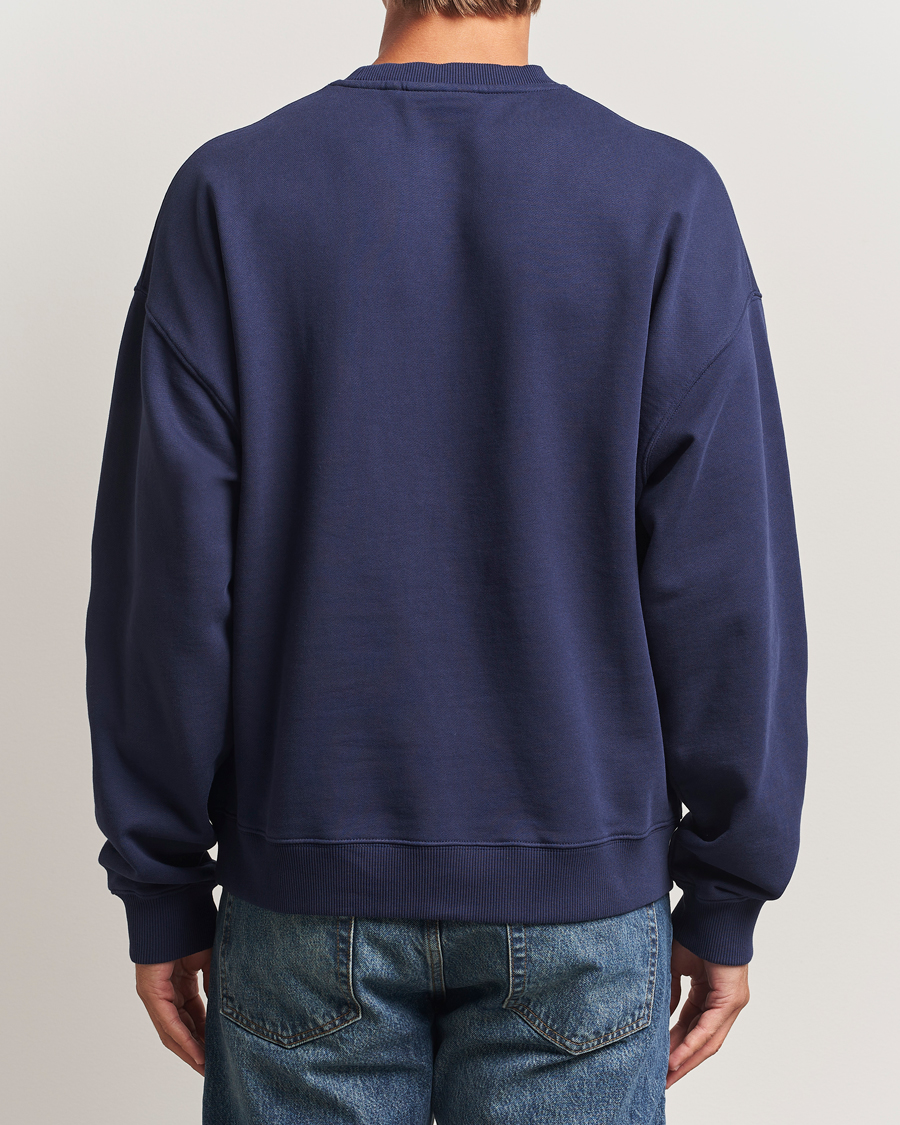 Uomini | Maglieria | Axel Arigato | Micro Bee Bird Sweatshirt Navy