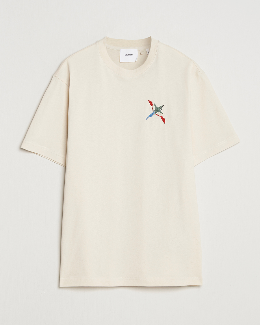Uomini | T-shirt | Axel Arigato | Micro Bee Bird T-Shirt Pale Beige