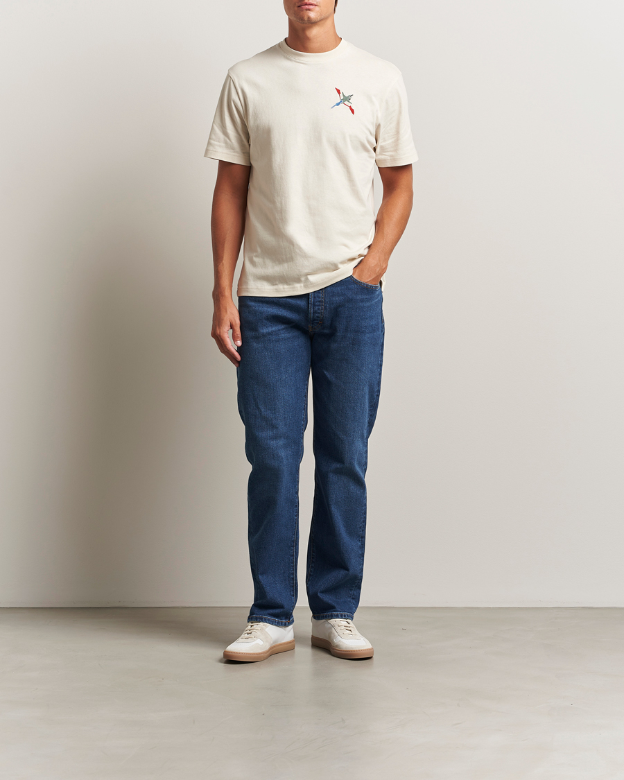 Uomini | T-shirt | Axel Arigato | Micro Bee Bird T-Shirt Pale Beige