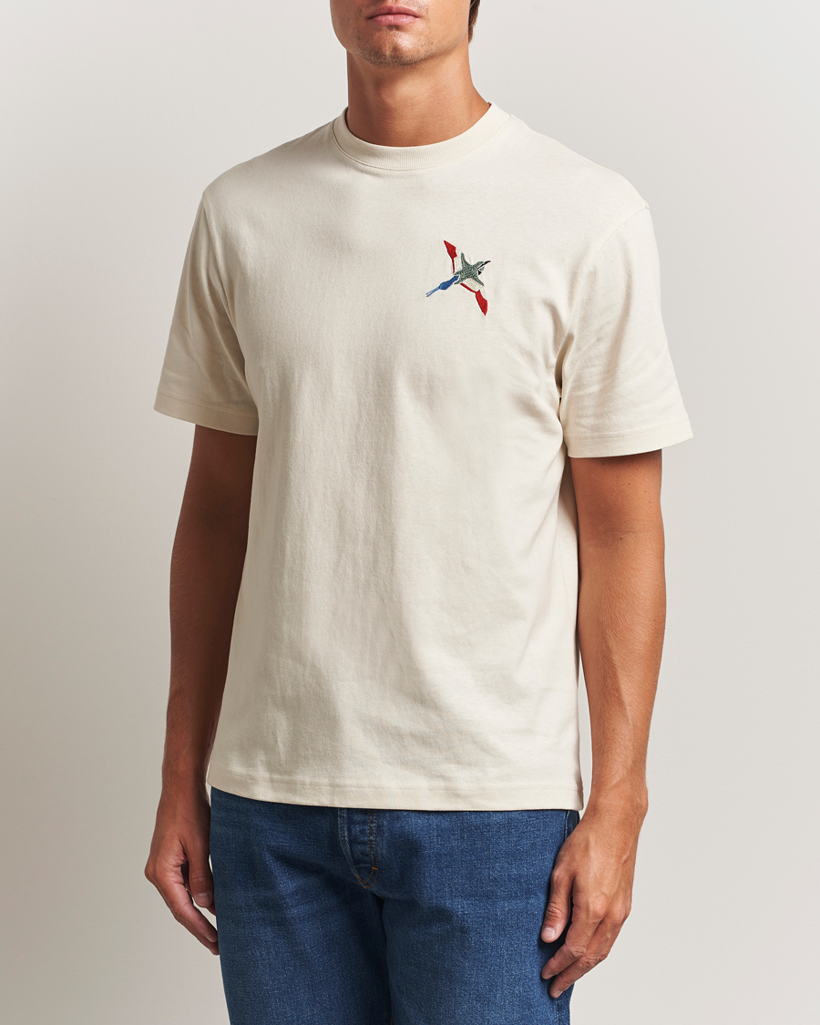 Uomini | T-shirt | Axel Arigato | Micro Bee Bird T-Shirt Pale Beige
