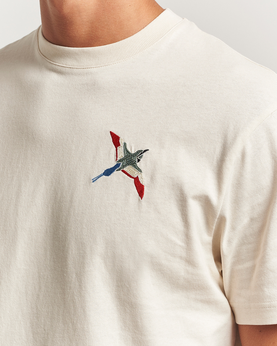 Uomini | T-shirt | Axel Arigato | Micro Bee Bird T-Shirt Pale Beige