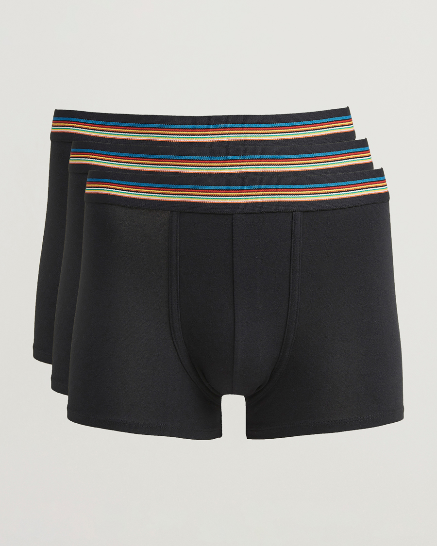 Uomini | Biancheria intima | Paul Smith | 3-Pack Trunk Black