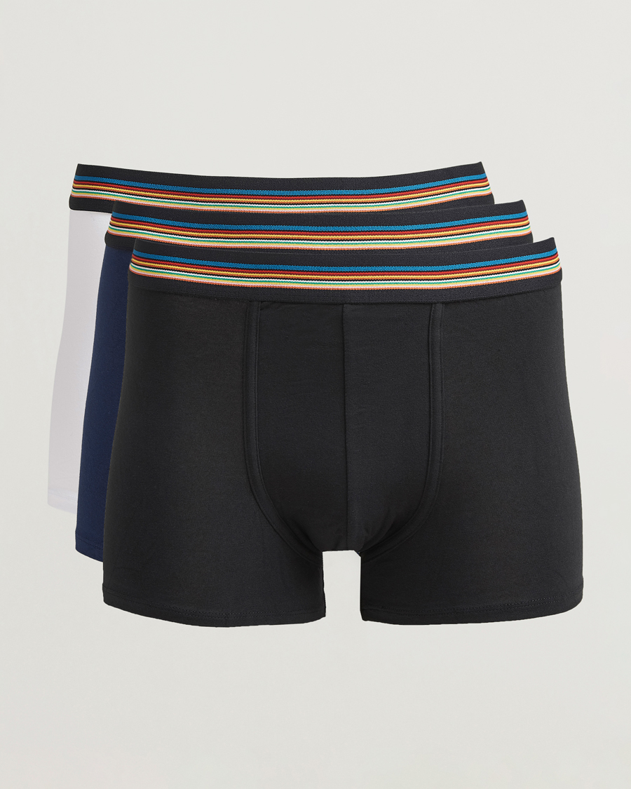 Uomini | Biancheria intima | Paul Smith | 3-Pack Trunk White/Navy/Black
