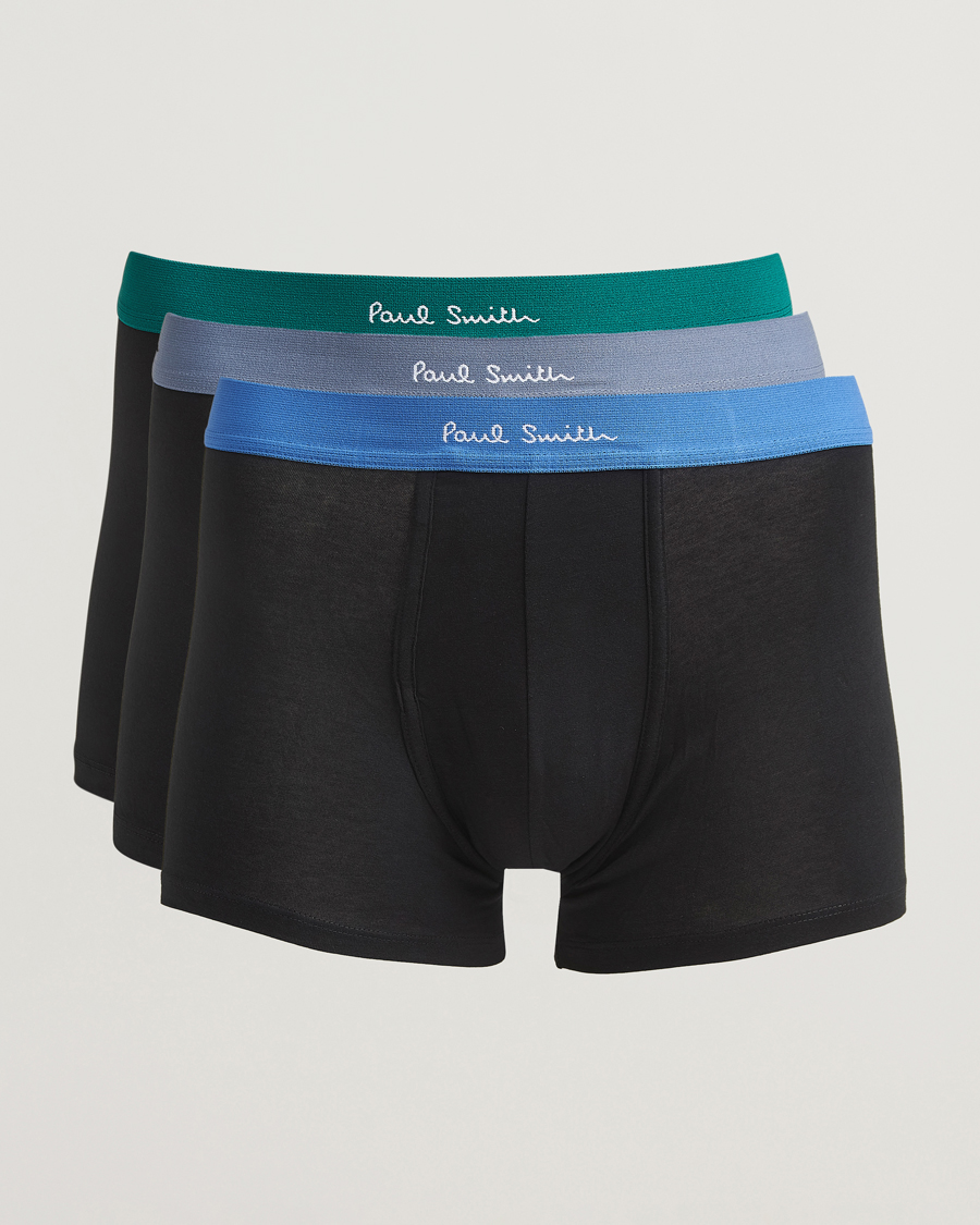 Uomini | Biancheria intima | Paul Smith | 3-Pack Trunk Black