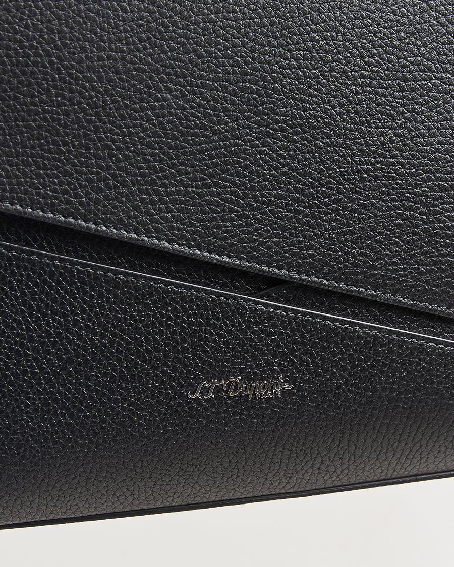 Uomini | Borse | S.T. Dupont | Neo Capsule Messenger Bag Black Grained