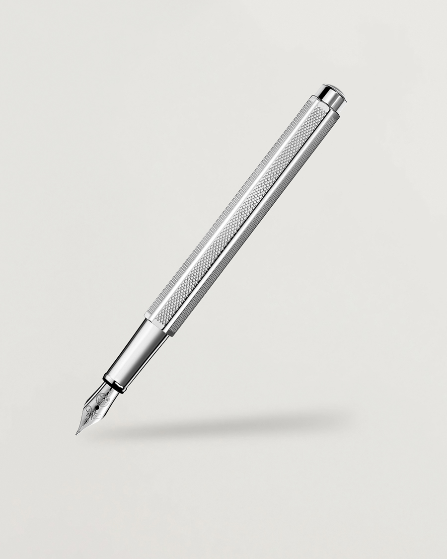 Uomini | Penne | Caran d'Ache | Caran d' Ache Ecridor Retro Fountain Pen Platinum Coated