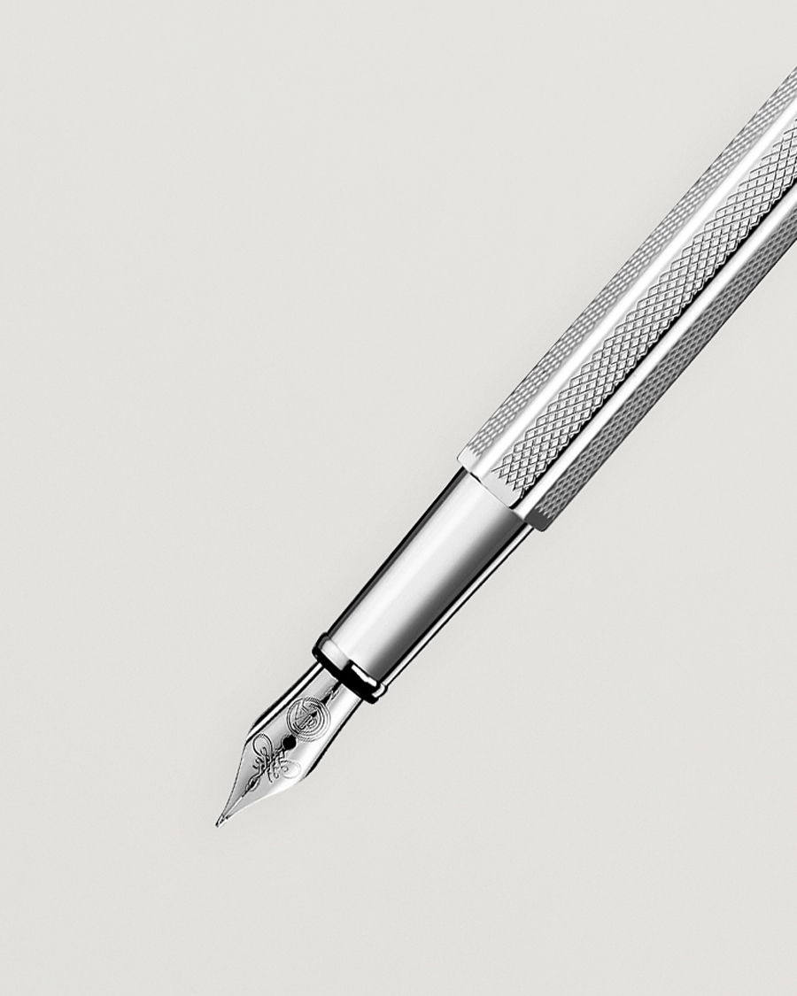 Uomini | Penne | Caran d'Ache | Caran d' Ache Ecridor Retro Fountain Pen Platinum Coated