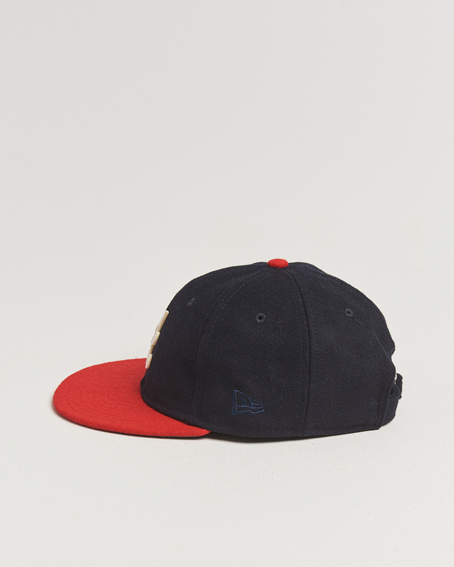 Uomini | Cappelli & Berretti | New Era | Retro Crown 9Fifty Melton Wool Cap Atlanta Braves