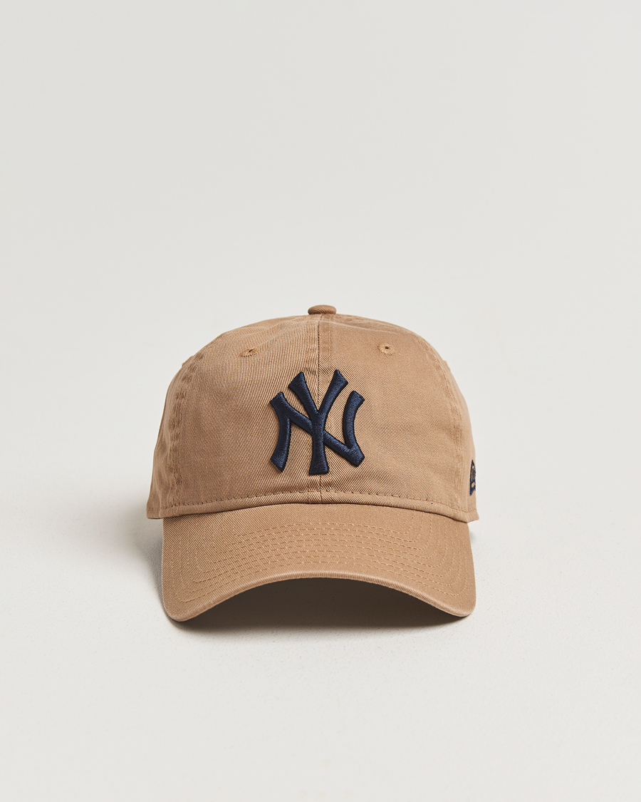 Uomini | New Era 9Twenty Washed Cotton Cap Beige New York Yankees | New Era | 9Twenty Washed Cotton Cap Beige New York Yankees