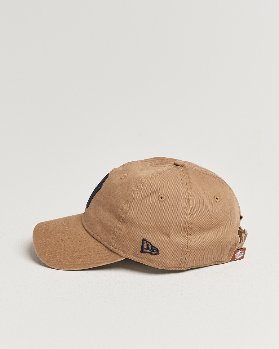 Uomini | New Era 9Twenty Washed Cotton Cap Beige New York Yankees | New Era | 9Twenty Washed Cotton Cap Beige New York Yankees